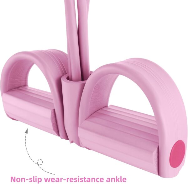 Multi-Function Tension Rope – 4 Tube Resistance Bands with H...