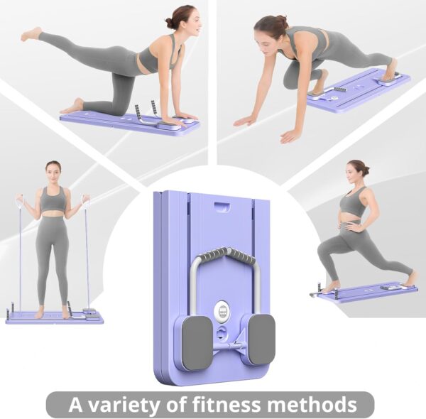 JANUA Pilates Board - Pilates Reformer Set, Multi-Purpose Fo...