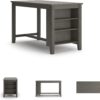 Signature Design by Ashley Caitbrook Rustic Counter Height D...