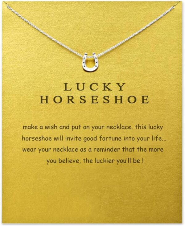 LANG XUAN Message Card Compass Pendant Necklace Friendship S...