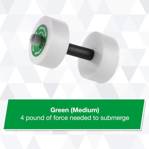 THERABAND Aquatic Hand Bar Dumbbell Weight, Padded Grip for ...