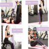 Multifunction Tension Rope, 6-Tube Elastic Yoga Pedal Puller...