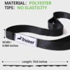 Trideer Stretching Strap Yoga Strap Physical Therapy for Hom...