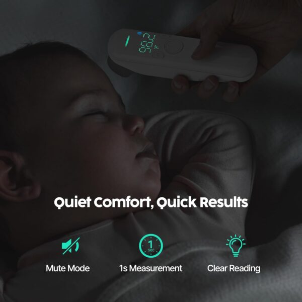 No Touch 4-in-1 Medical Grade Infrared Forehead Thermometer ...
