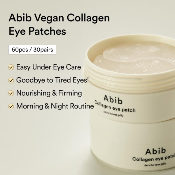 Abib Collagen Eye Patch Jericho Rose Jelly 60 Patches, Korea...