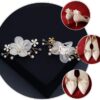 Decorative Shoe Clips Pearl Flower Shoes Decorations Charms ...