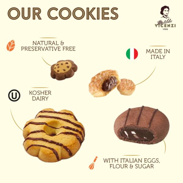 Matilde Vicenzi Roma Cookie Tin - Italian Pastries & Bakery ...