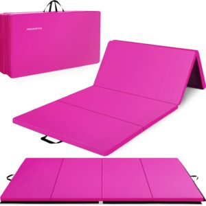 BalanceFrom Folding Gymnastics Mat, Thick Home Gym Floor Tum...