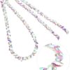 1 Yard Rhinestone Chain, AB Crystal Rhinestone Applique Bead...