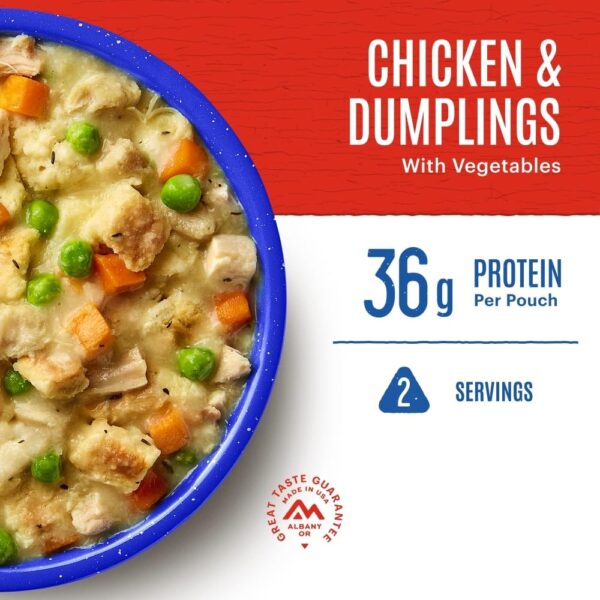 Mountain House Chicken & Dumplings | Freeze Dried Backpackin...