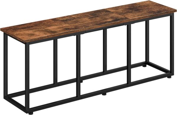 HOOBRO Dining Bench, 47.2 Inch Dining Table Bench, Industria...