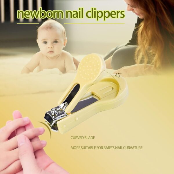 ZELINYE Baby Grooming Kit, 8 in 1 Baby Hair Brush/Nail Clipp...