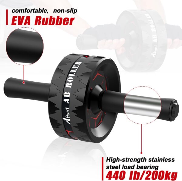 Ab Roller Wheel, Abs Workout Equipment for Abdominal & Core ...