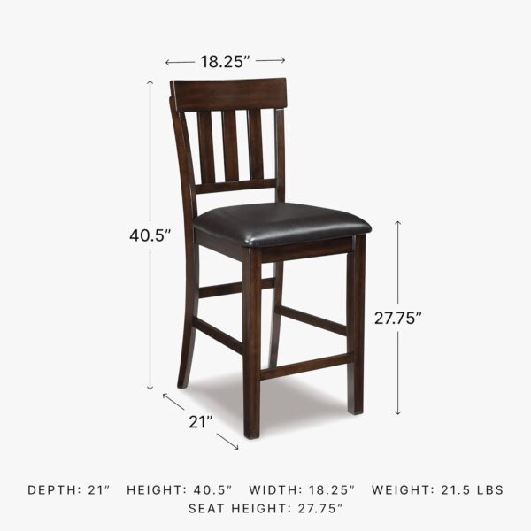 Signature Design by Ashley Haddigan 24" Counter Height Uphol...