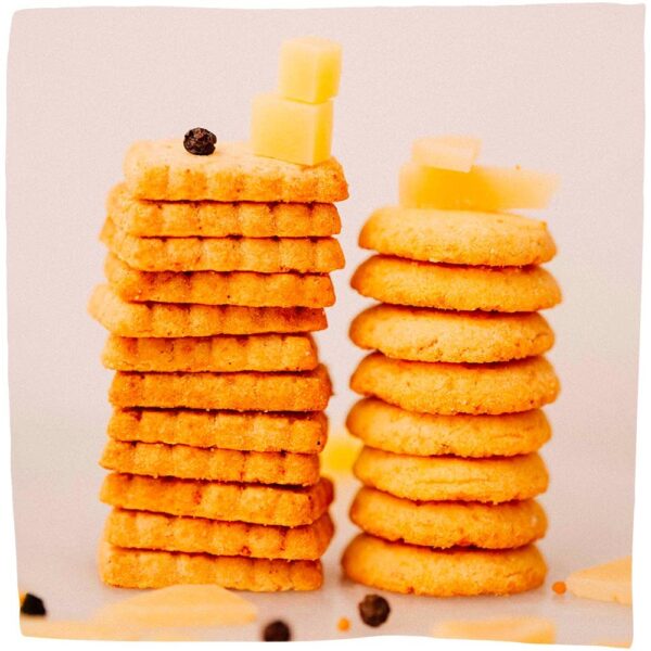 Michel et Augustin Gourmet Crackers Variety Pack: 2 Parmesan...