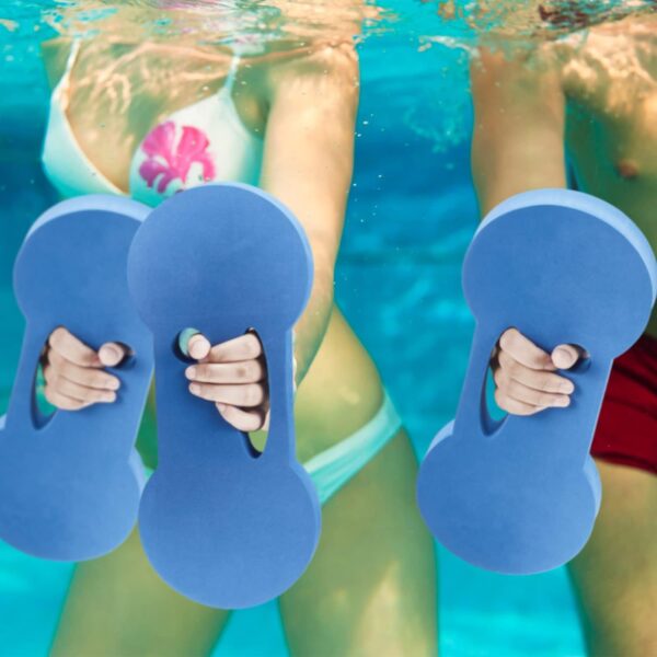 Lewtemi 2 Packs Water Exercise Discs Hand Held Water Weight ...