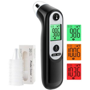 Ear Thermometer for Kids, Babies and Adults, 1 Second Accura...