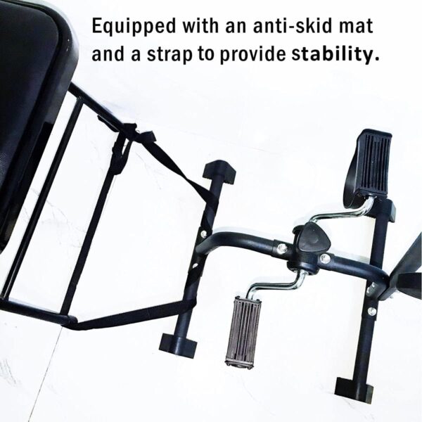 Pedal Exerciser Bike Hand Arm Leg and Knee Peddler Adjustabl...