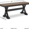Signature Design by Ashley Wildenauer Farmhouse 50" Dining B...