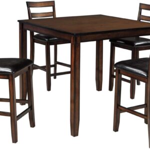 Signature Design by Ashley Coviar 5 Piece Counter Height Din...
