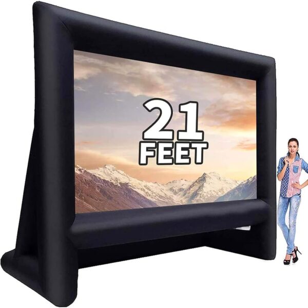 21 feet Inflatable Outdoor Projector Movie Screen - Blow Up ...