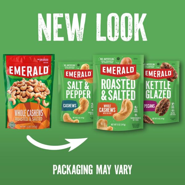 Emerald Nuts Salty Sweet Mixed Nuts (1-Pack), Features Kettl...