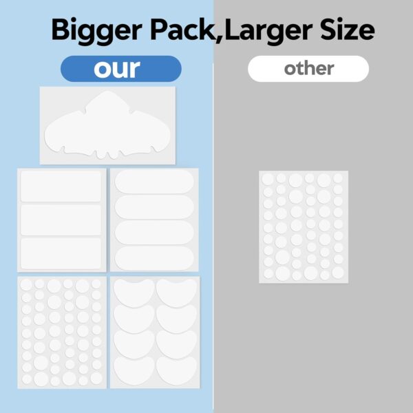 Large Pimple Patches for Face 331 Patches-7 Size,306 Round &...