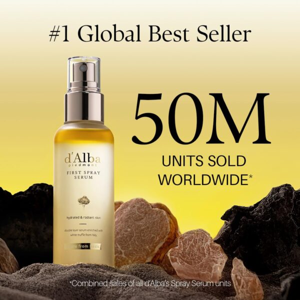 d'alba Piedmont Italian White Truffle First Spray Serum, Veg...