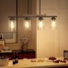 Amico Dining Room Light Fixture 4-Light Kitchen Island Light...