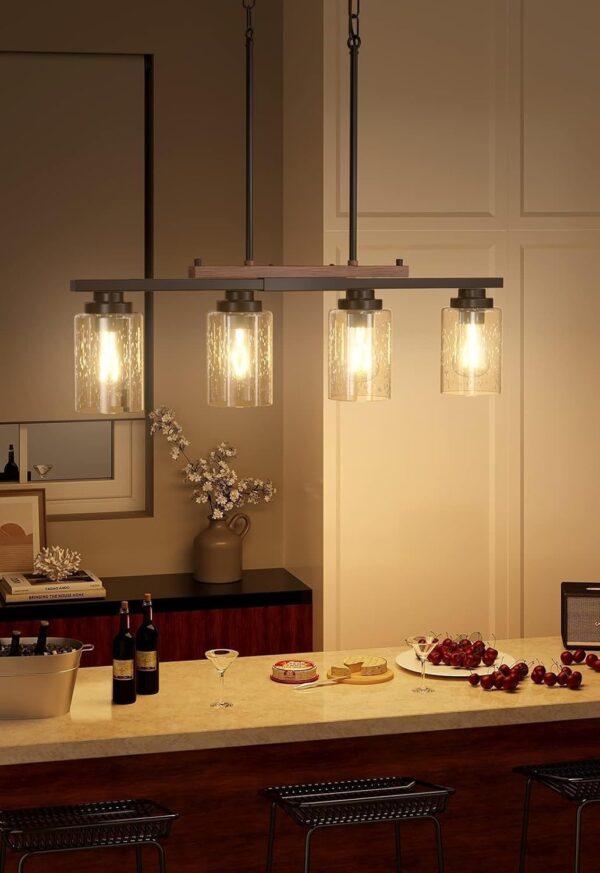 Amico Dining Room Light Fixture 4-Light Kitchen Island Light...