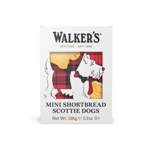 Walker’s All-Butter Mini Scottie Dog Shaped Shortbread - 51-...