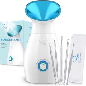 Pure Daily Care NanoSteamer Large 3-in-1 Nano Ionic Facial S...
