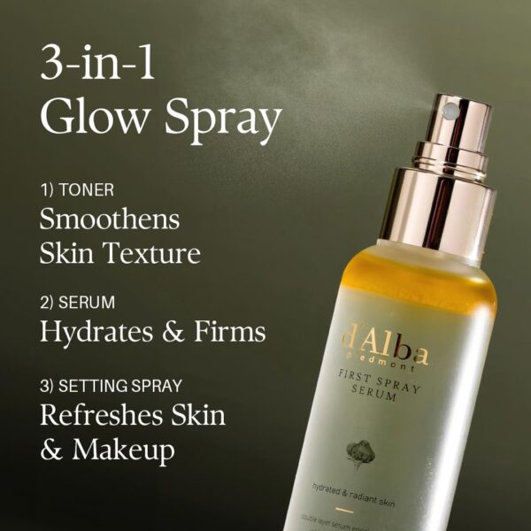 d'alba Piedmont Italian White Truffle First Spray Serum, Veg...