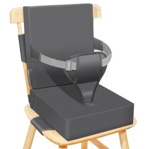 Toddler Booster Seat for Dining Table Kitchen Chair, Waterpr...