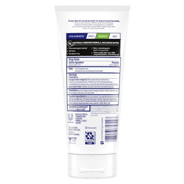St. Ives Blackhead Clearing Face Scrub, Green Tea, 6 oz