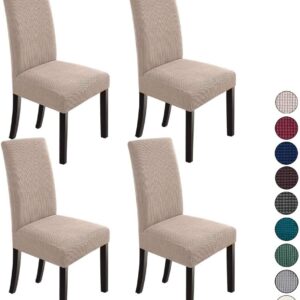NORTHERN BROTHERS Dining Chair Covers Seat Parson Chair Slip...