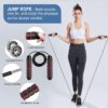Ab Roller Wheel, 10-In-1 Ab Exercise Wheels Kit with Resista...