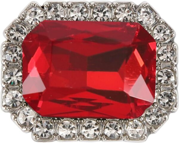 Rectangle Crystal Rhinestone Gems, 16 Assorted Colors, for D...
