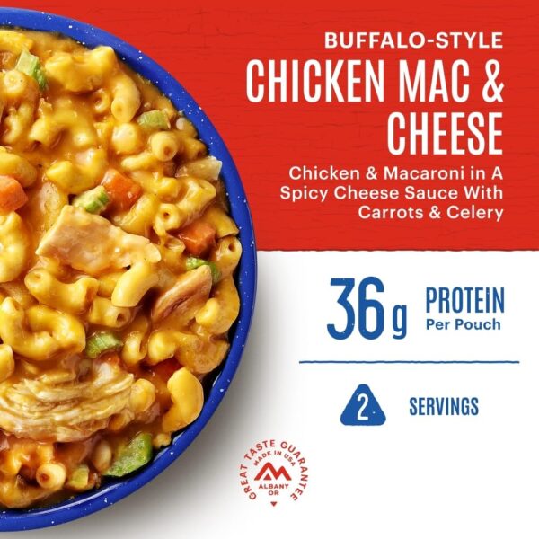 Mountain House Buffalo-Style Chicken Mac & Cheese | Freeze D...