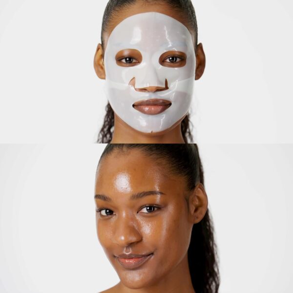 THE FACE SHOP Vita-Toning Vegan Collagen Face Mask, Korean G...