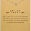 LANG XUAN Message Card Compass Pendant Necklace Friendship S...