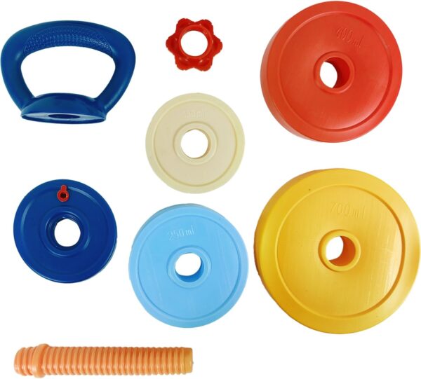 RAINBOW TOYFROG Kids Kettlebell - Fun Exercise Equipment and...