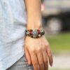 Trenro Women Lady Bohemia Wind Beaded Multilayer Hand Woven ...