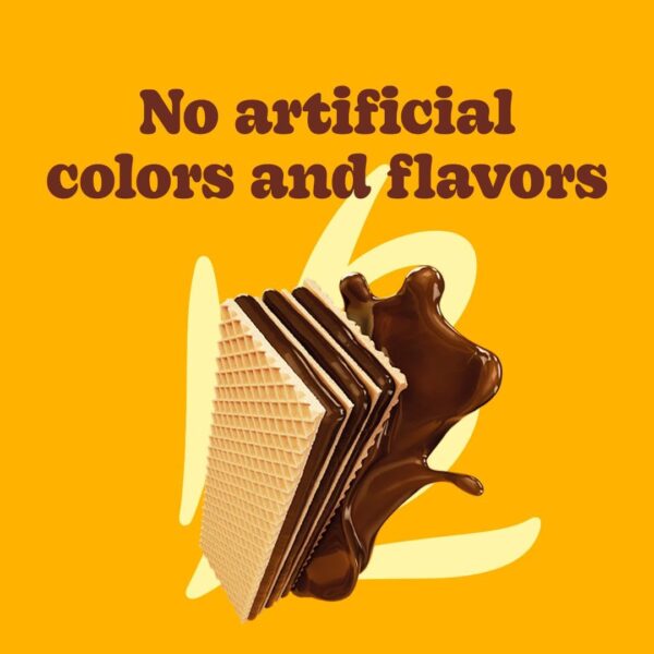 Bauducco Chocolate Wafers - Crispy Wafer Cookies With 3 Deli...