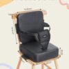 HOMEAL Booster Seat for Kitchen Chair, Breathable Toddler Bo...