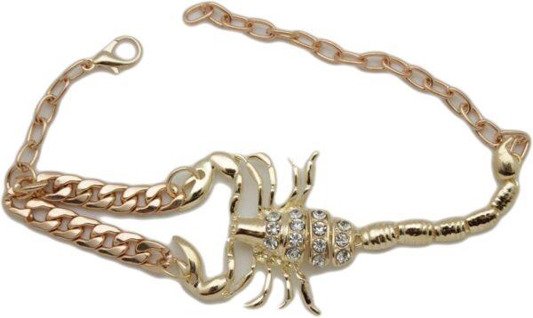 TFJ Women Boot Bracelet Western Fashion Jewelry Gold Metal C...