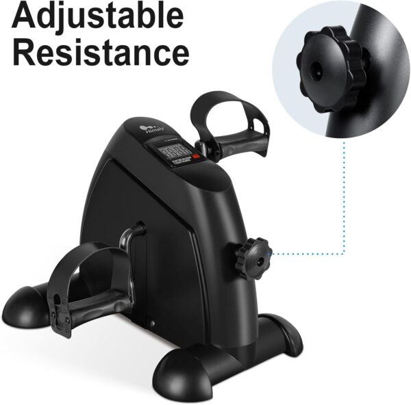 Mini Exercise Bike, himaly Under Desk Bike Pedal Exerciser P...