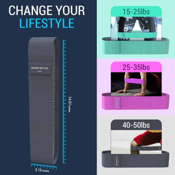 Desire Deluxe Resistance Band Exercise Workout Equipment Ban...