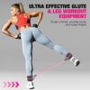 Ankle Resistance Bands with Cuffs, Ankle Bands for Working O...