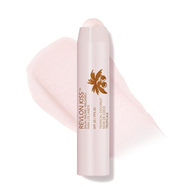 Revlon Kiss Tinted Lip Balm with SPF 20, Hydrating, Flavored...